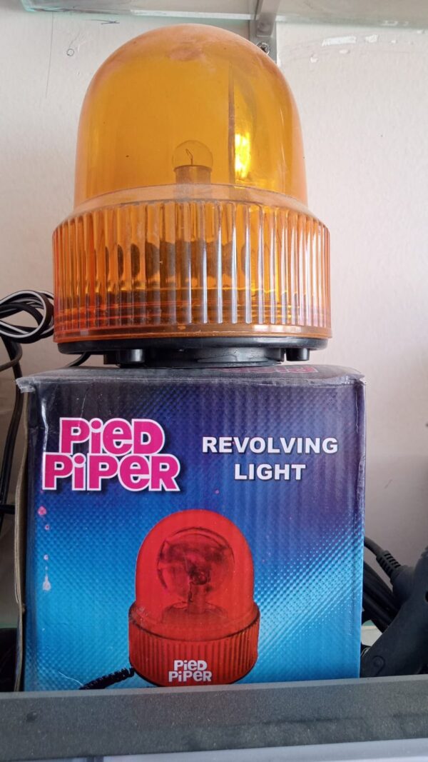yellow warning light for tractor